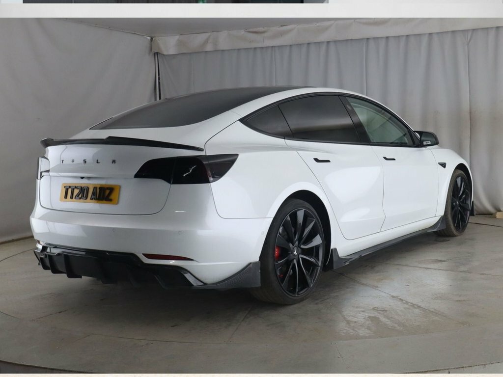 Tesla Model 3 Saloon TT20ADZ White #3