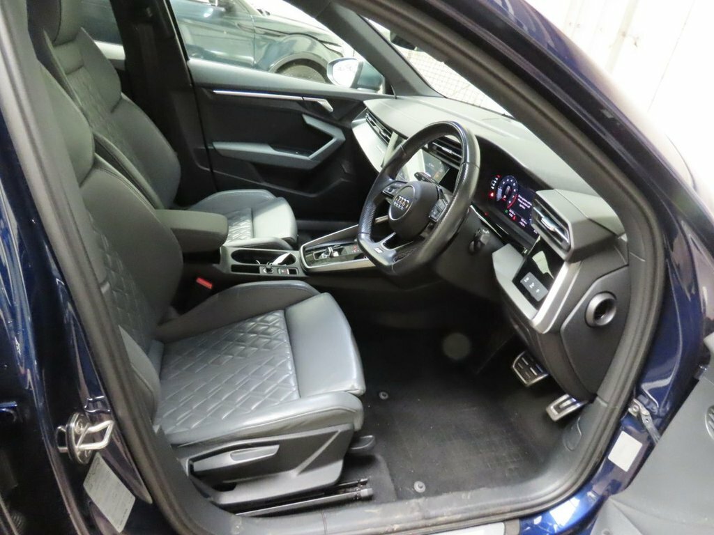 Audi S3 2.0 Tfsi Black Edition Sportback S Tronic Quattro White #7