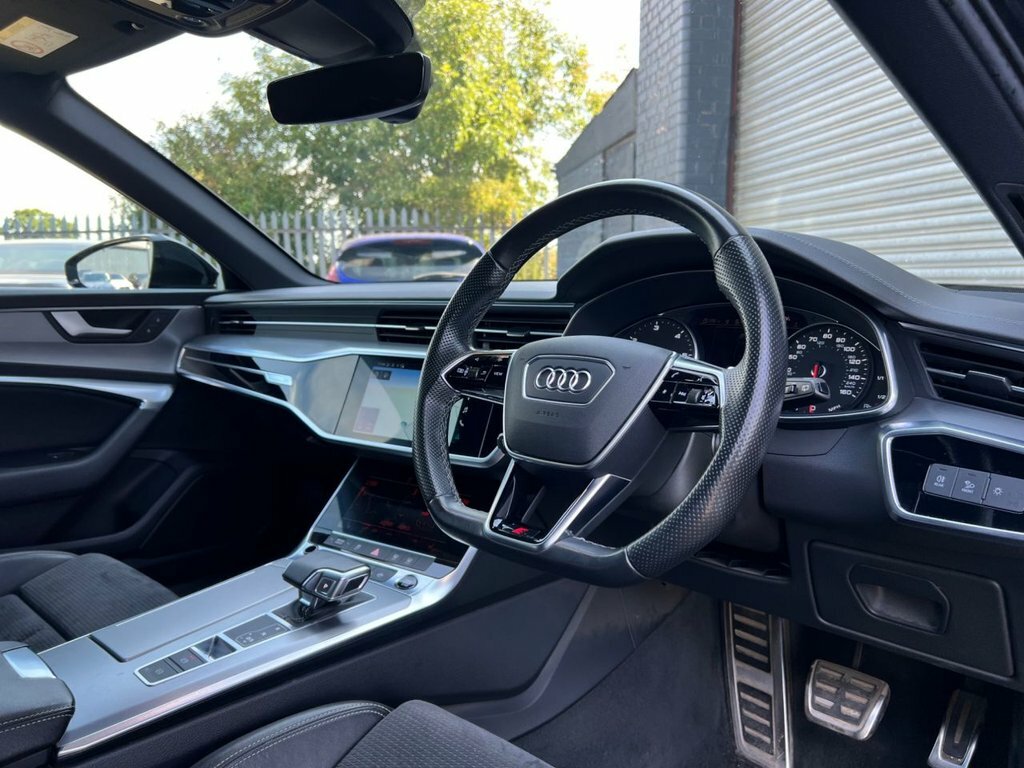 Audi A6 Avant 2.0 Tfsi 45 Black Edition S Tronic Quattro Euro 6 White #9