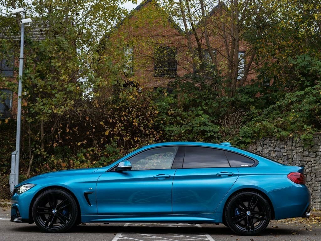 BMW 4 Series Gran Coupe 3L M Sport Blue #4