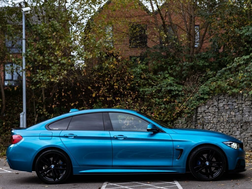 BMW 4 Series Gran Coupe 3L M Sport Blue #5