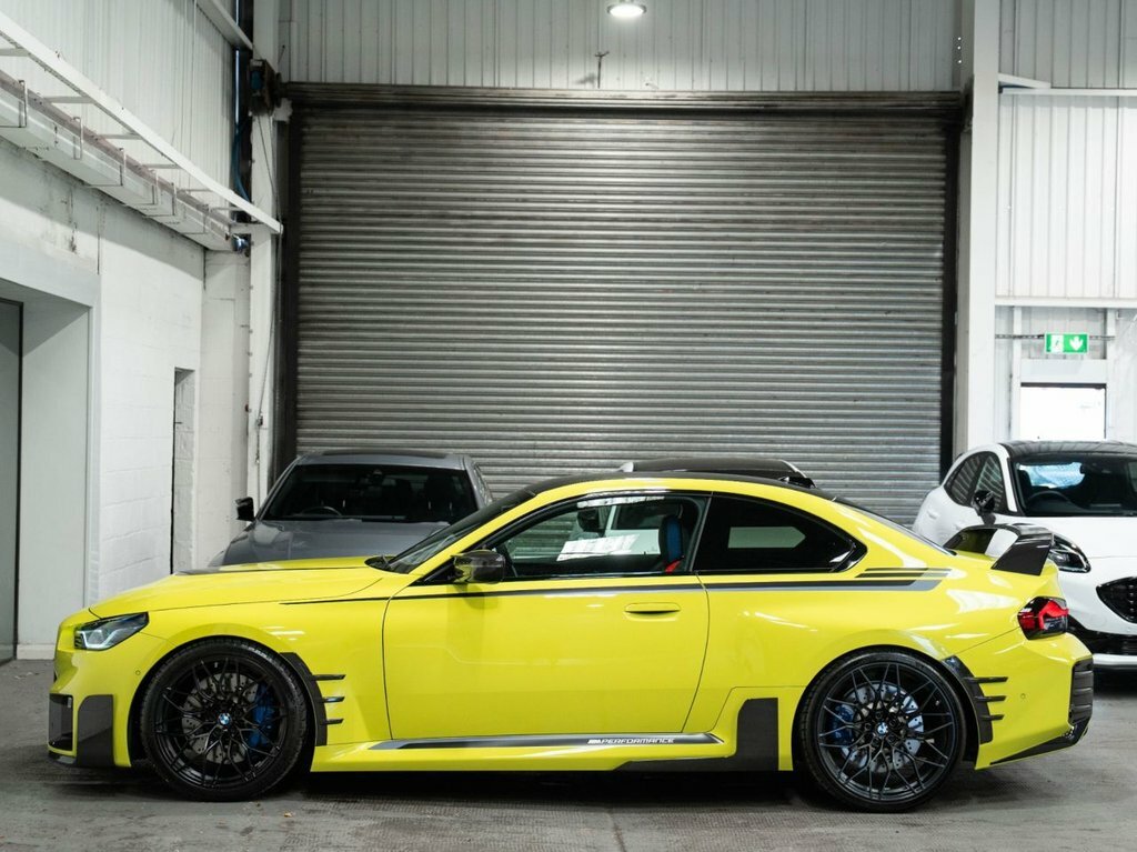 BMW M2 Coupe Yellow #5
