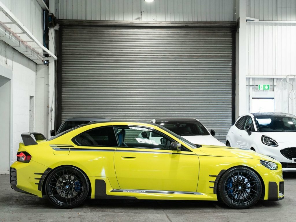 BMW M2 Coupe Yellow #6