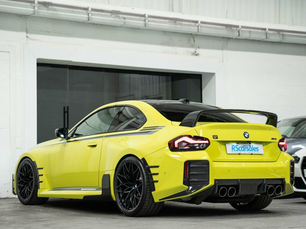 BMW M2 Coupe Yellow #3