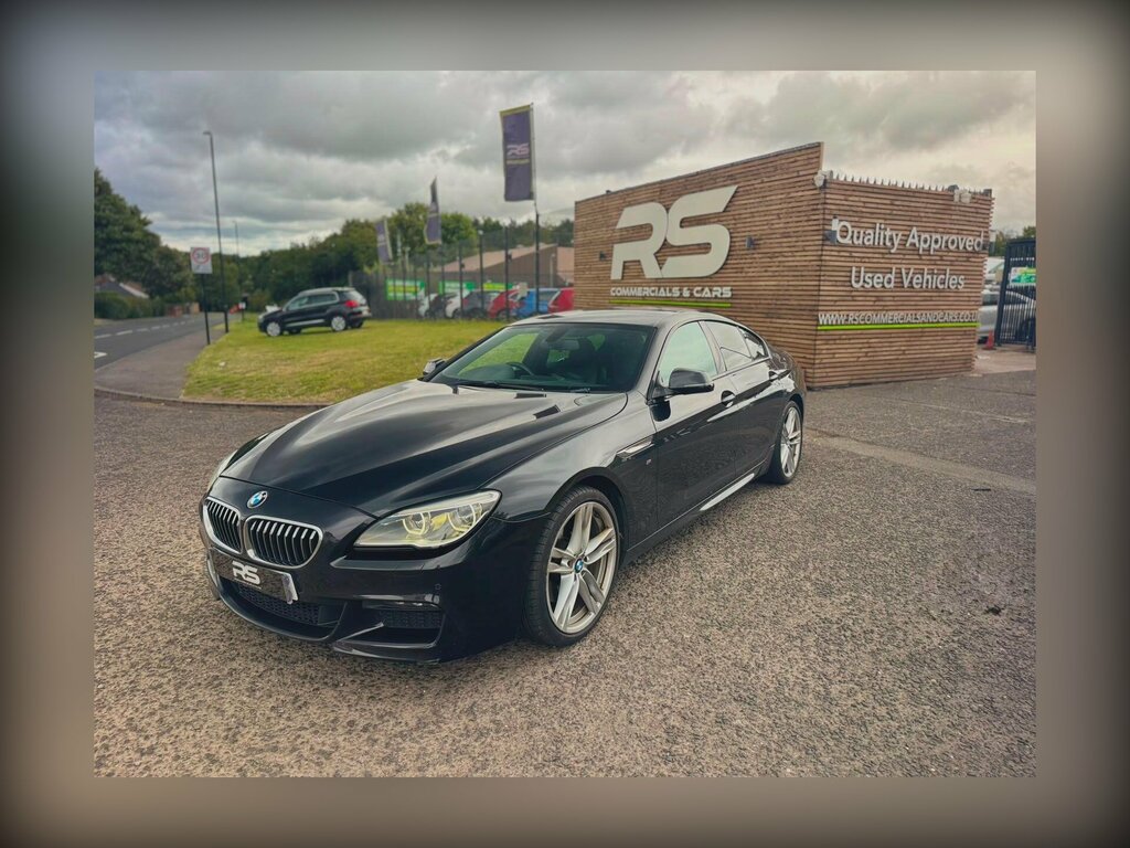 BMW 6 Series Gran Coupe 640D M Sport Gran Coupe Black #8