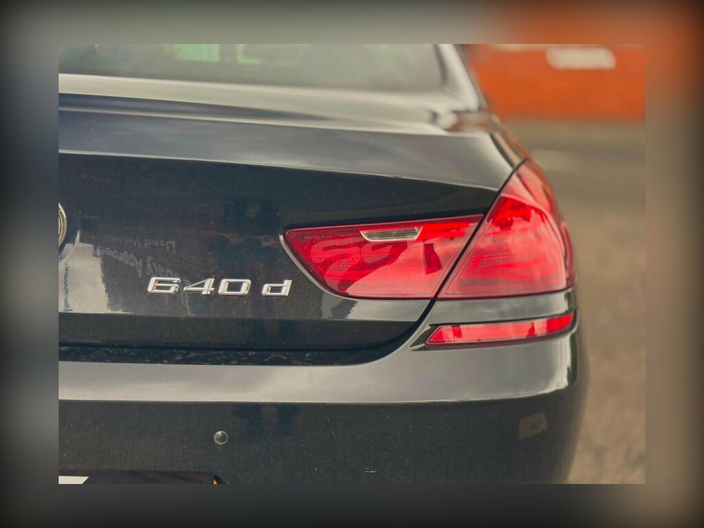BMW 6 Series Gran Coupe 640D M Sport Gran Coupe Black #17