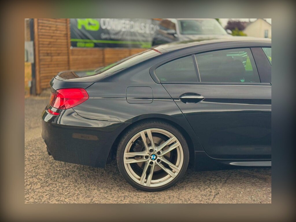 BMW 6 Series Gran Coupe 640D M Sport Gran Coupe Black #21