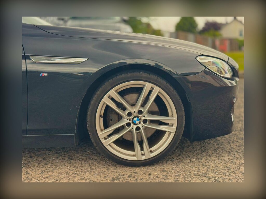 BMW 6 Series Gran Coupe 640D M Sport Gran Coupe Black #22