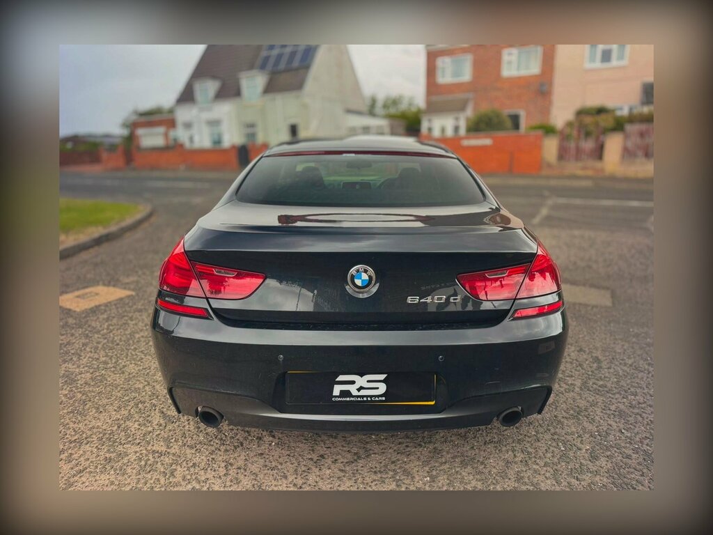BMW 6 Series Gran Coupe 640D M Sport Gran Coupe Black #7