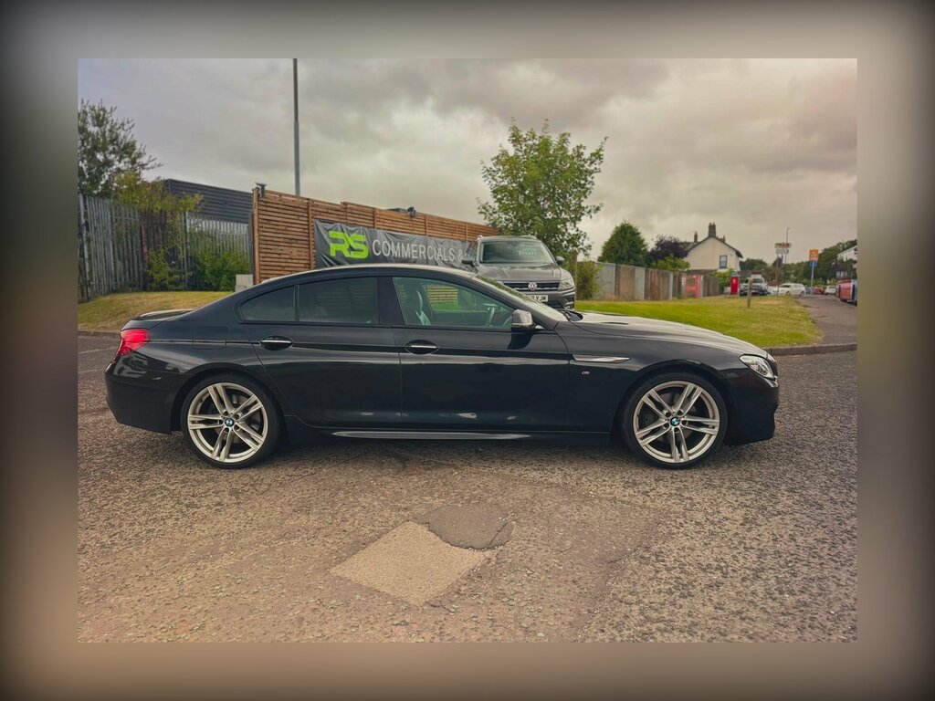 BMW 6 Series Gran Coupe 3.0 640D M Sport Euro 6 Ss Black #4