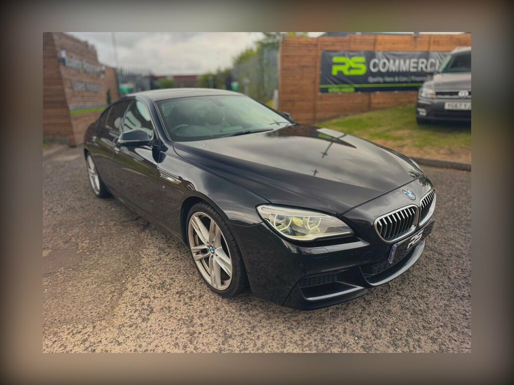 BMW 6 Series Gran Coupe 3.0 640D M Sport Euro 6 Ss Black #2
