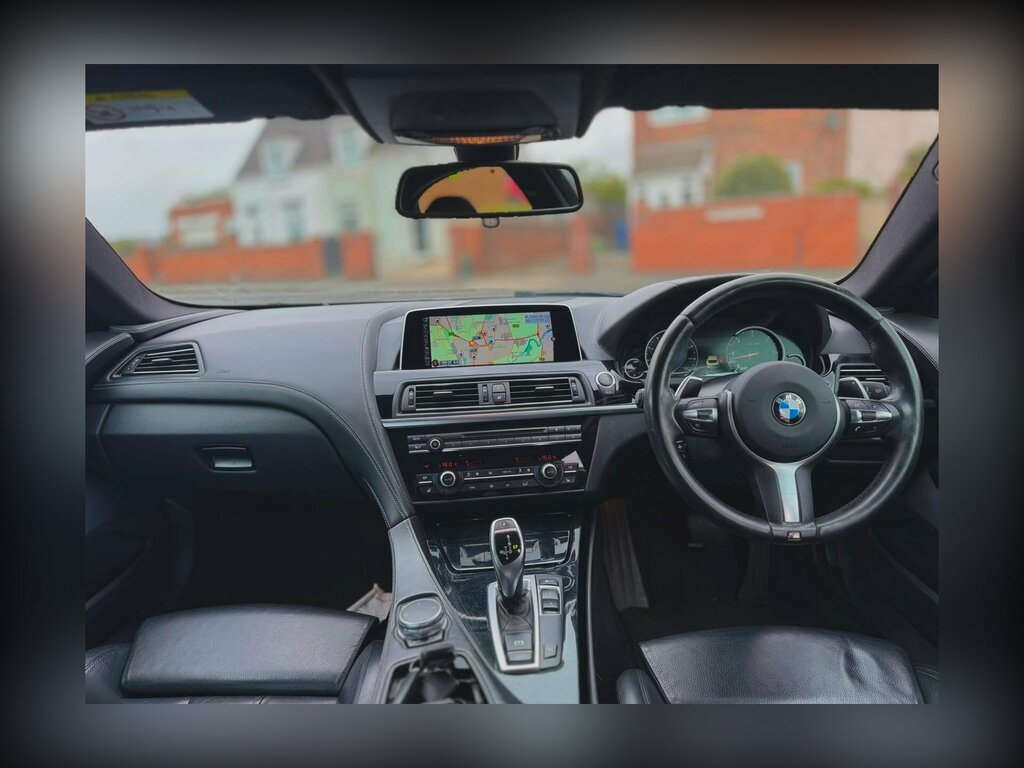 BMW 6 Series Gran Coupe 640D M Sport Gran Coupe Black #23