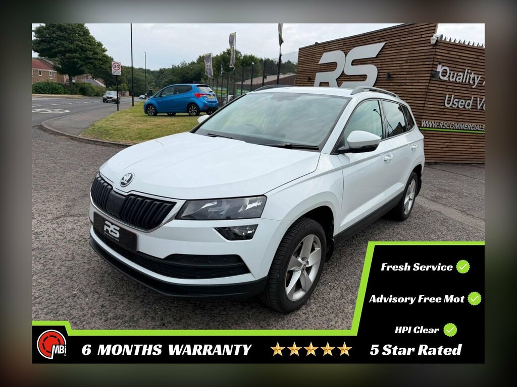 Skoda Karoq 1.6 Tdi Se Dsg Euro 6 Ss White