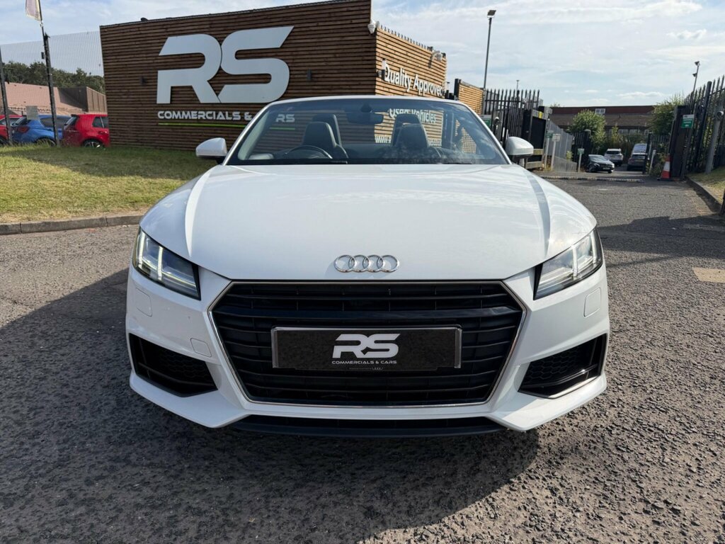 Audi TT 1.8 Tfsi S Line Roadster Euro 6 Ss White #4