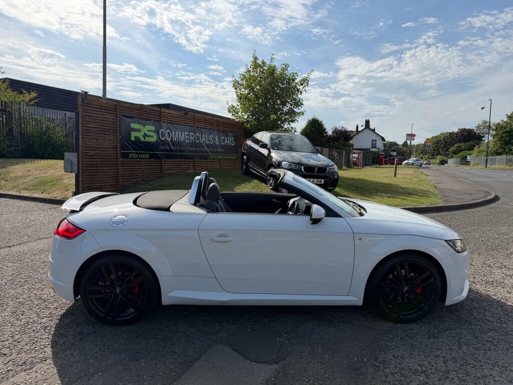 Audi TT 1.8 Tfsi S Line Roadster Euro 6 Ss White
