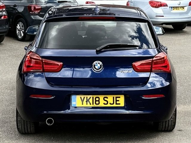 BMW 1 Series 2.0 118D Se Hatchback Euro 6 S S Blue #5