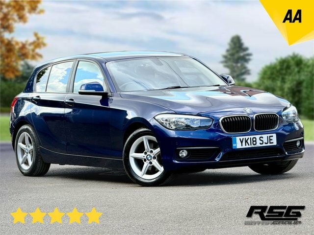 BMW 1 Series 2.0 118D Se Hatchback Euro 6 S S Blue