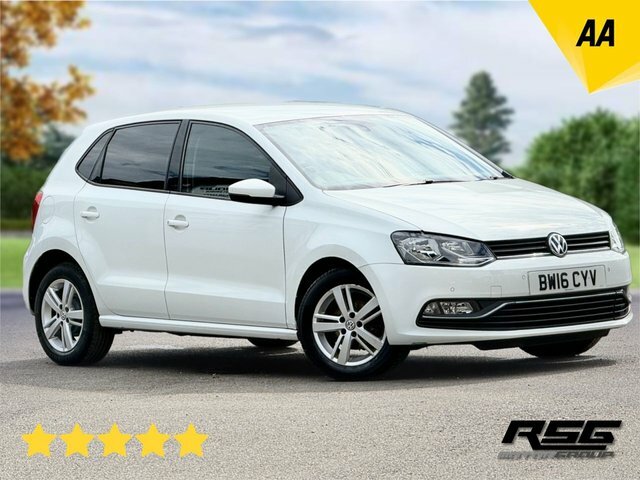 Volkswagen Polo 1.0 Bluemotion Tech Match Hatchback Man White