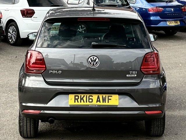 Volkswagen Polo 1.2 Tsi Bluemotion Tech Match Hatchback Grey #5
