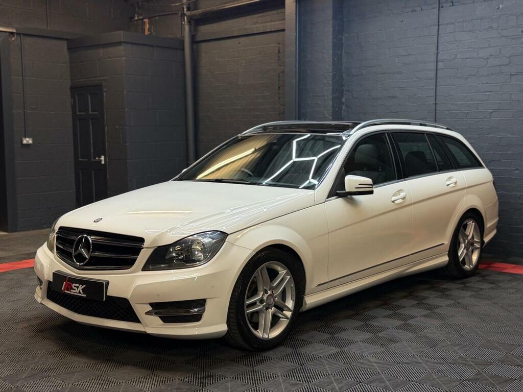 Mercedes-Benz C Class 2.1 C220 Cdi Amg Sport Edition G-tronic Euro 5 S White #6