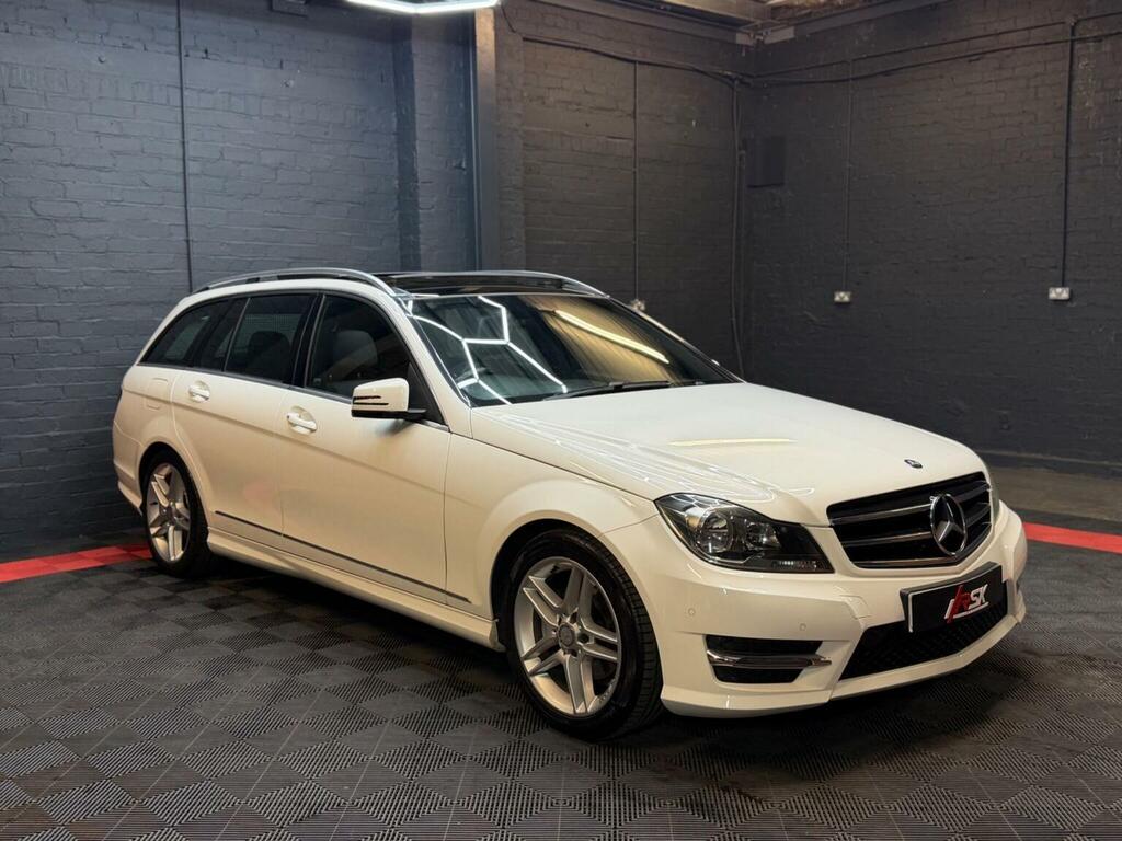 Mercedes-Benz C Class 2.1 C220 Cdi Amg Sport Edition G-tronic Euro 5 S White #3