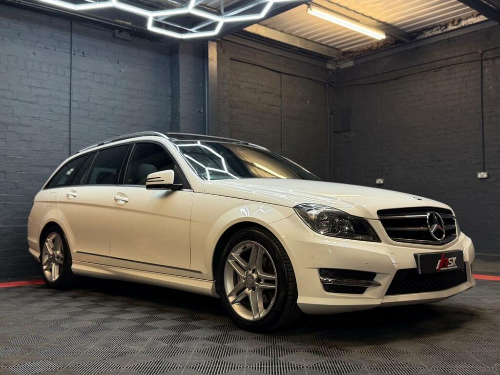Mercedes-Benz C Class 2.1 C220 Cdi Amg Sport Edition G-tronic Euro 5 S White #4