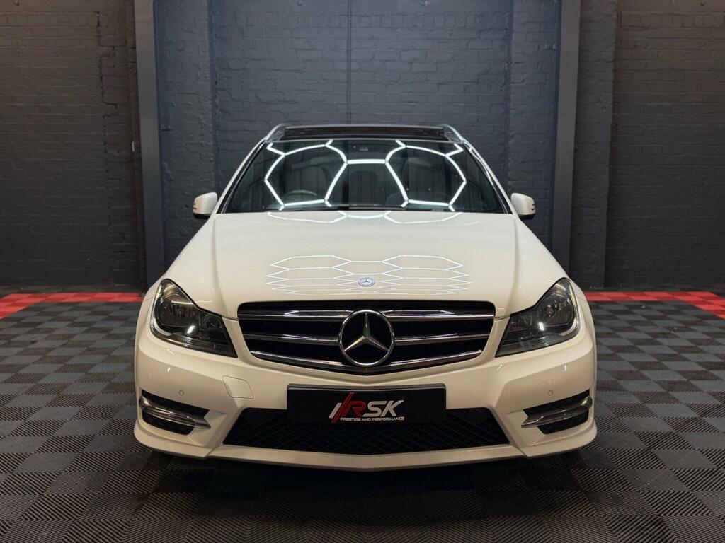 Mercedes-Benz C Class 2.1 C220 Cdi Amg Sport Edition G-tronic Euro 5 S White #5