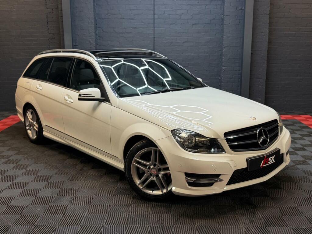 Mercedes-Benz C Class 2.1 C220 Cdi Amg Sport Edition G-tronic Euro 5 S White #2