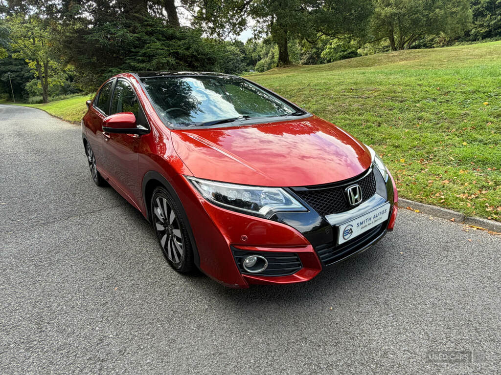 Honda Civic 1.8 I-vtec Ex Plus Red