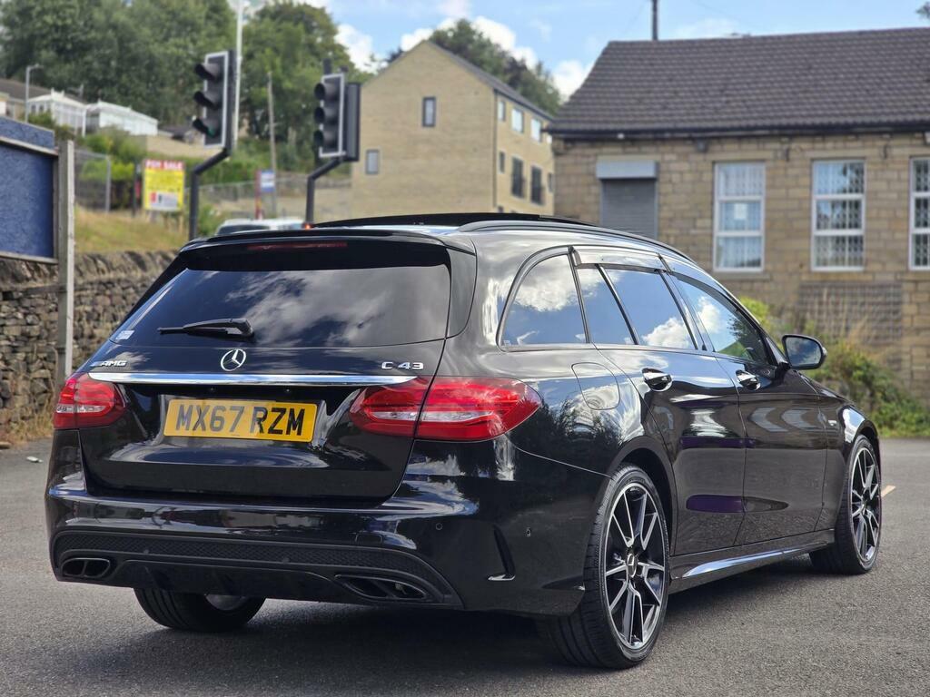 Mercedes-Benz C Class 3.0 C43 V6 Amg Premium Plus G-tronic 4Matic Eur Black #3