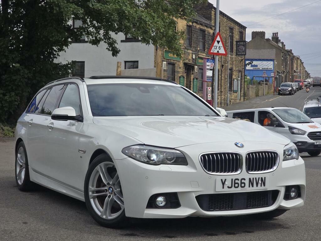 BMW 5 Series 523I M Sport Estate Euro 6 2.0 White