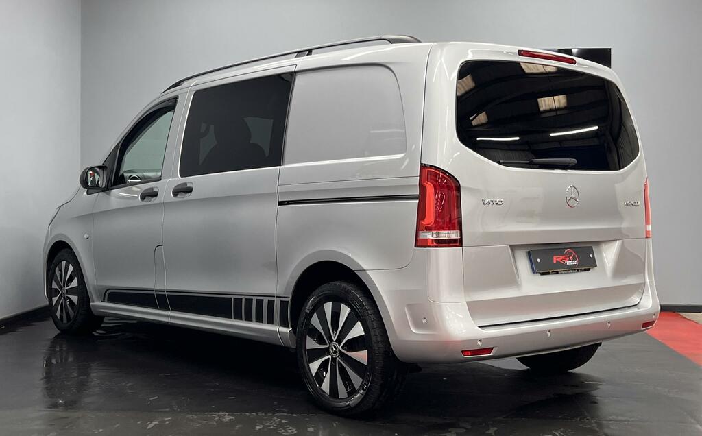 Mercedes-Benz Vito Combi Van 2.1 119 Cdi Sport Crew Van Double Cab Silver #2