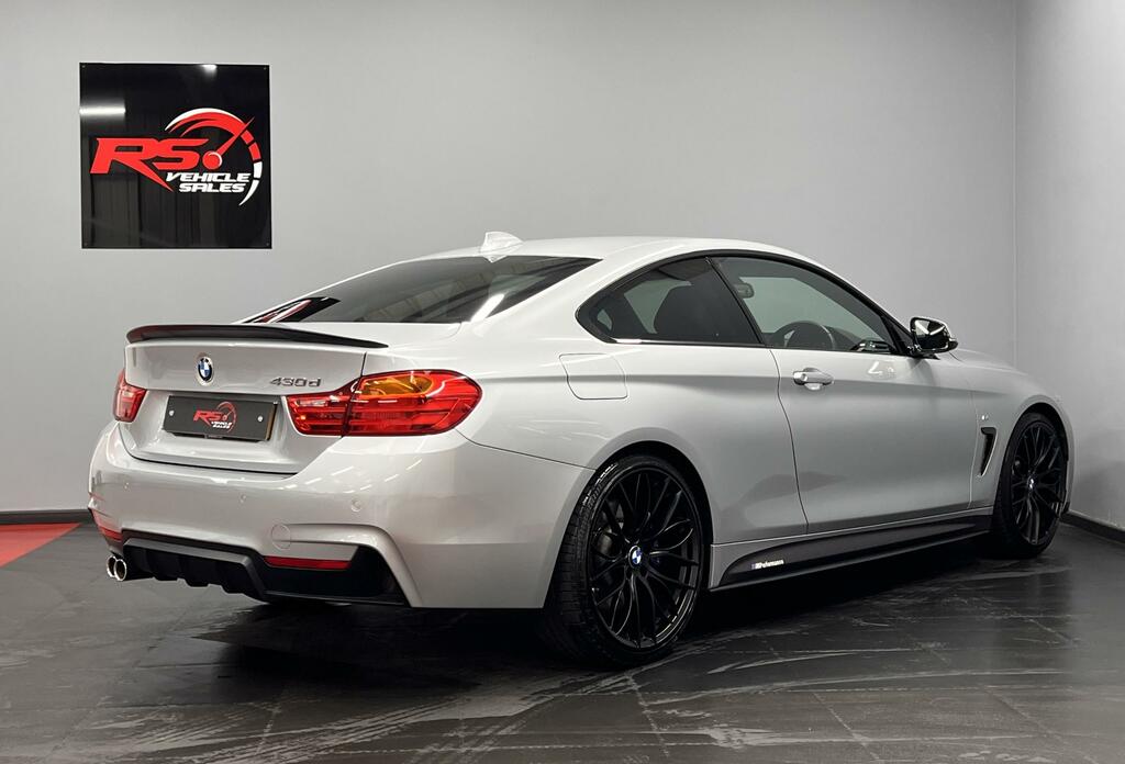 BMW 4 Series Gran Coupe 3.0 430D M Sport Coupe Euro 6 Ss DP15NGV Silver #6