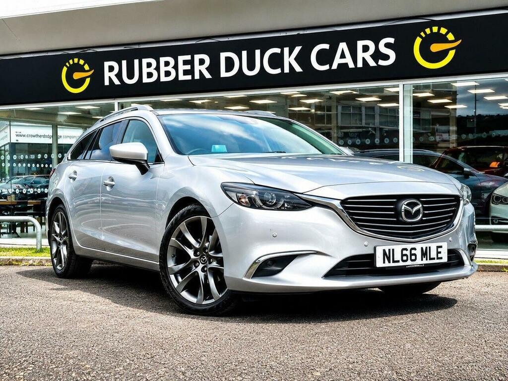 Mazda 6 2.0 Skyactiv-g Sport Nav Tourer Euro 6 Ss Silver