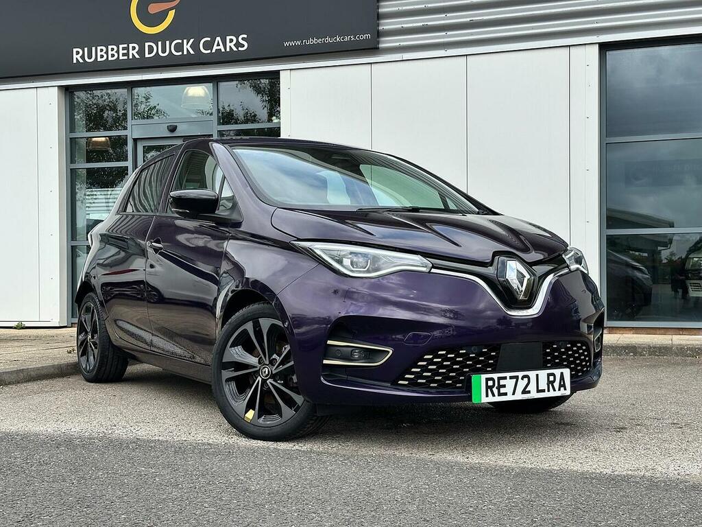 Renault Zoe R135 Ev50 52Kwh Iconic Hatchback Purple
