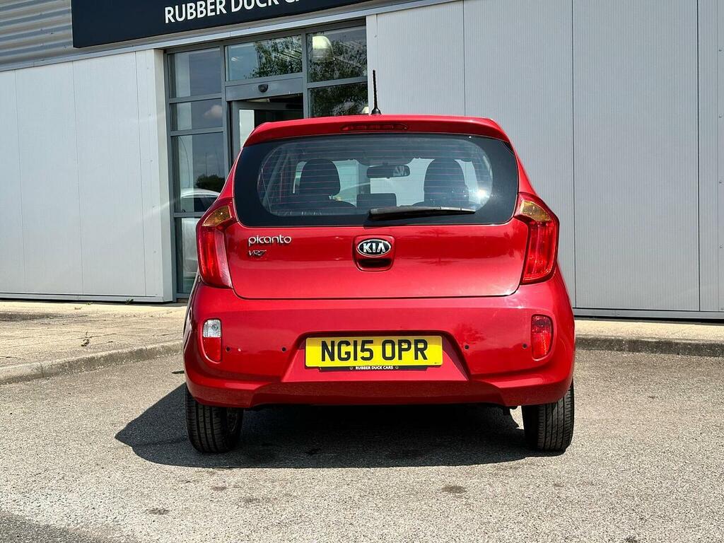Kia Picanto 1.0 Vr7 Hatchback Euro 5 68 Bhp NG15OPR Red #6