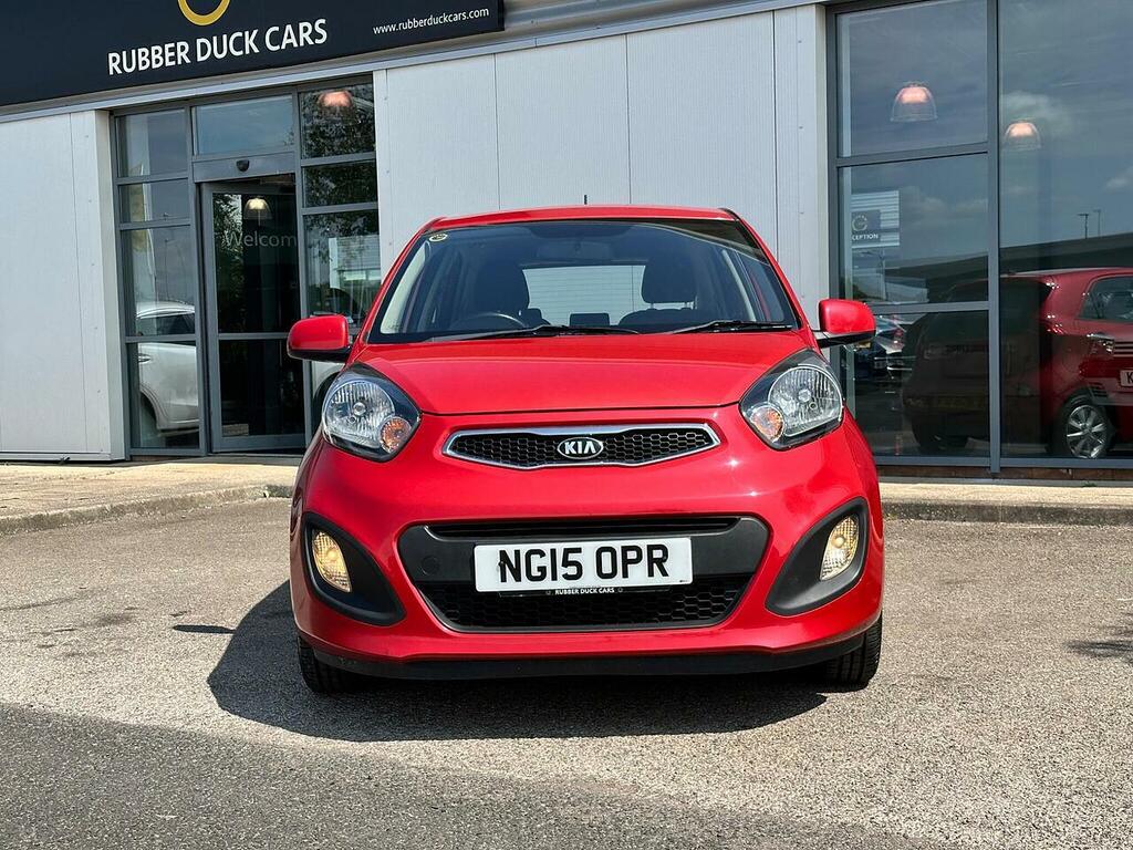 Kia Picanto 1.0 Vr7 Hatchback Euro 5 68 Bhp NG15OPR Red #2