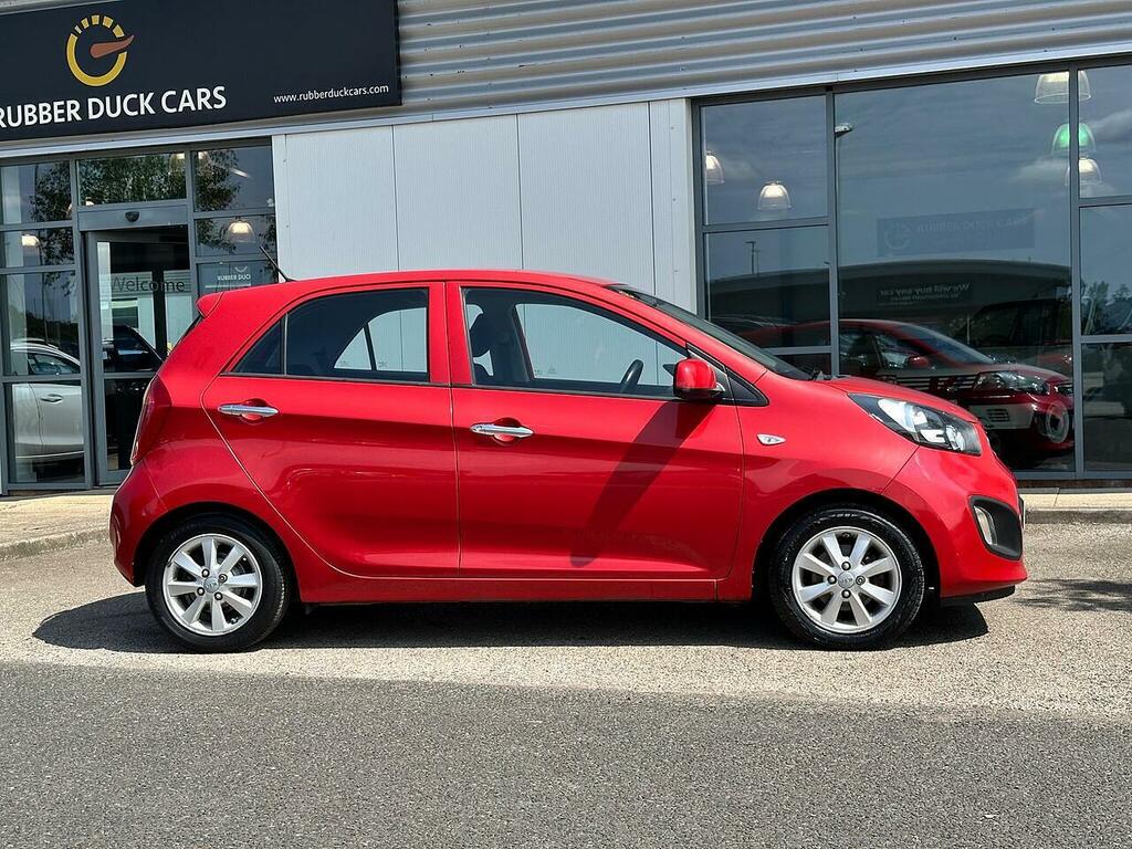 Kia Picanto 1.0 Vr7 Hatchback Euro 5 68 Bhp NG15OPR Red #4