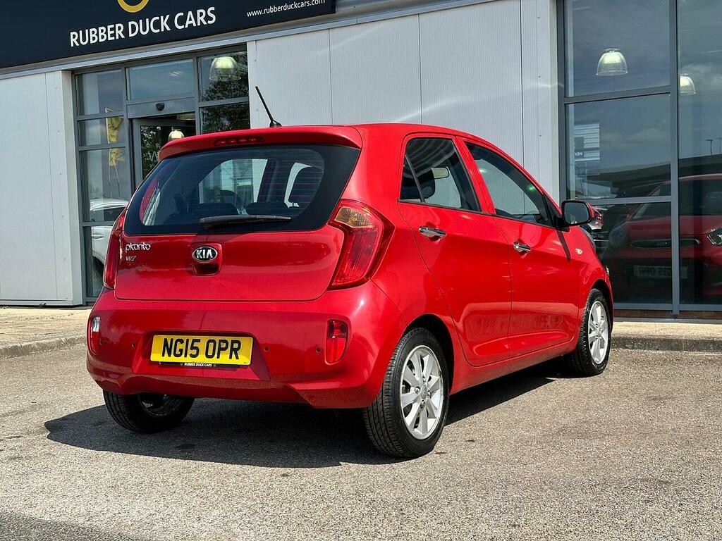 Kia Picanto 1.0 Vr7 Hatchback Euro 5 68 Bhp NG15OPR Red #5
