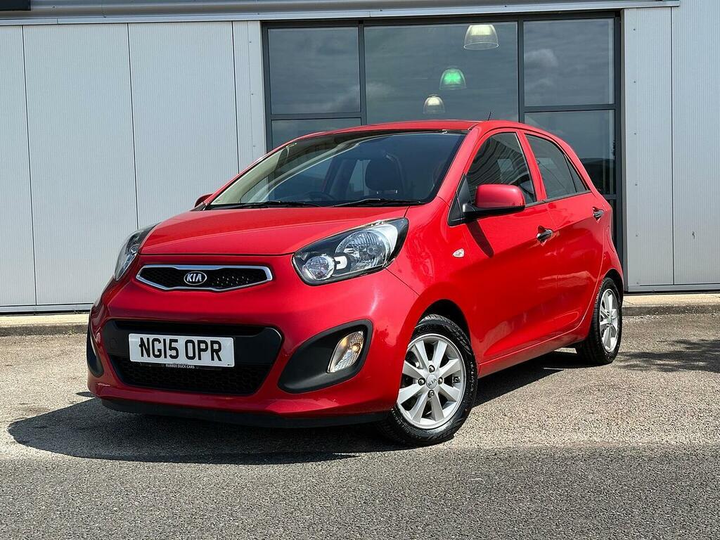 Kia Picanto 1.0 Vr7 Hatchback Euro 5 68 Bhp NG15OPR Red #3