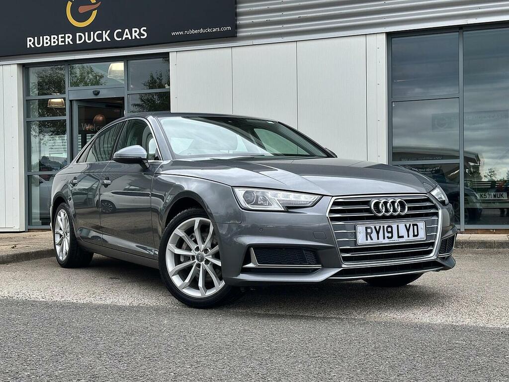 Audi A4 2.0 Tdi 40 Sport Saloon S Tronic Euro 6 RY19LYD Grey
