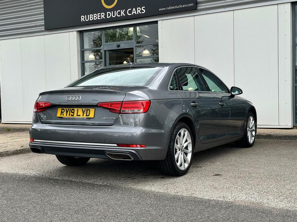 Audi A4 2.0 Tdi 40 Sport Saloon S Tronic Euro 6 RY19LYD Grey #5