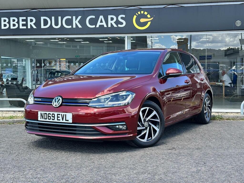 Volkswagen Golf 1.5 Tsi Evo Match Edition Hatchback Man ND69EVL Red #3