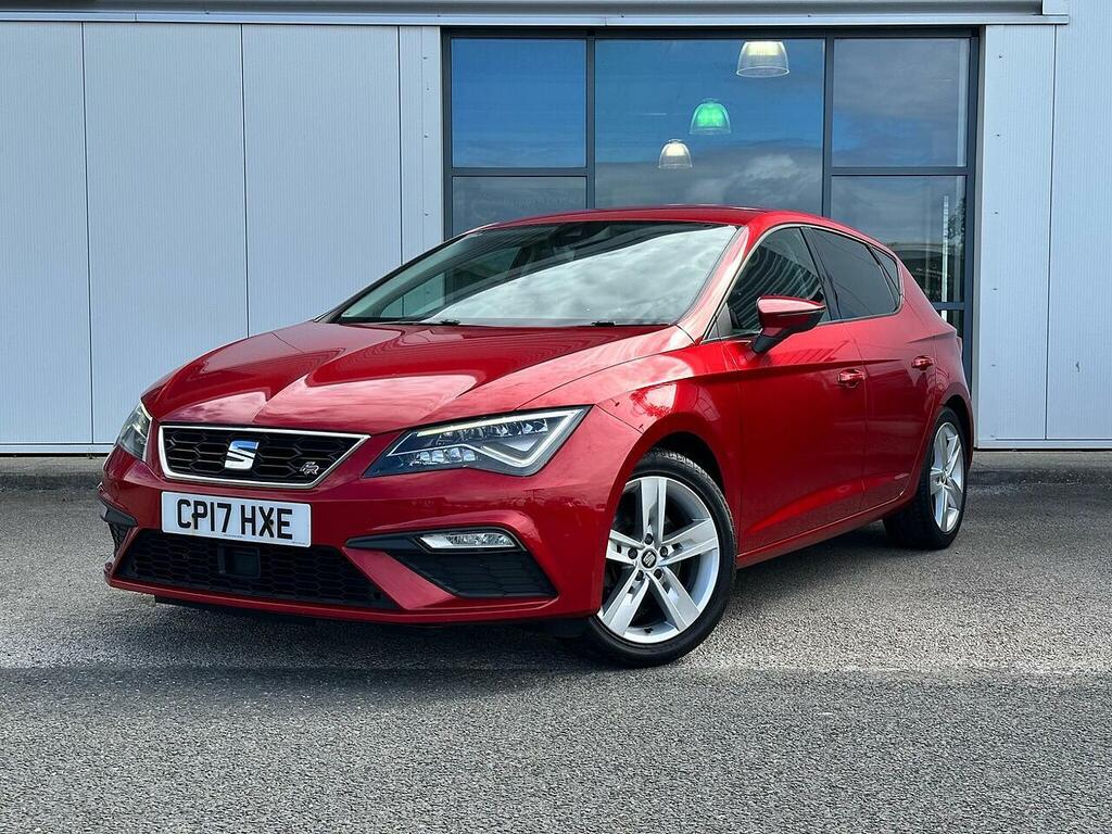 Seat Leon 2.0 Tdi Fr Technology Hatchback Red #3