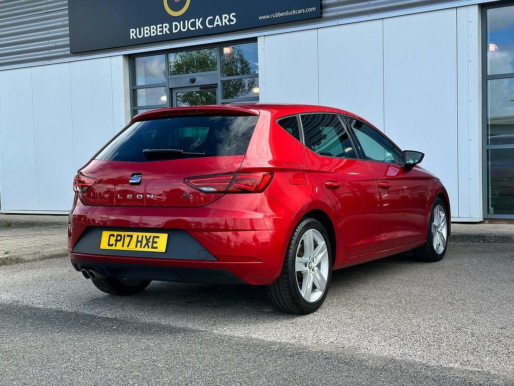 Seat Leon 2.0 Tdi Fr Technology Hatchback Red #5