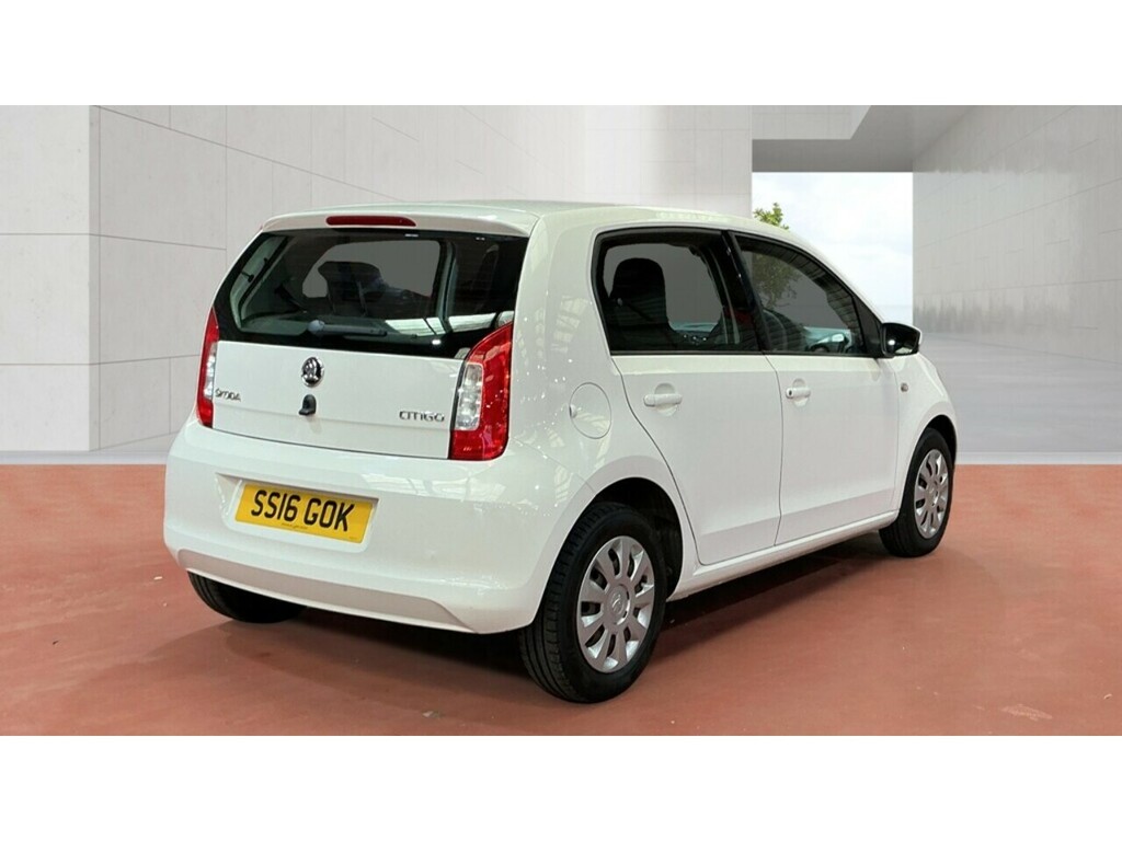 Skoda Citigo 1.0 Mpi Se Hatchback Euro 6 60 White #4