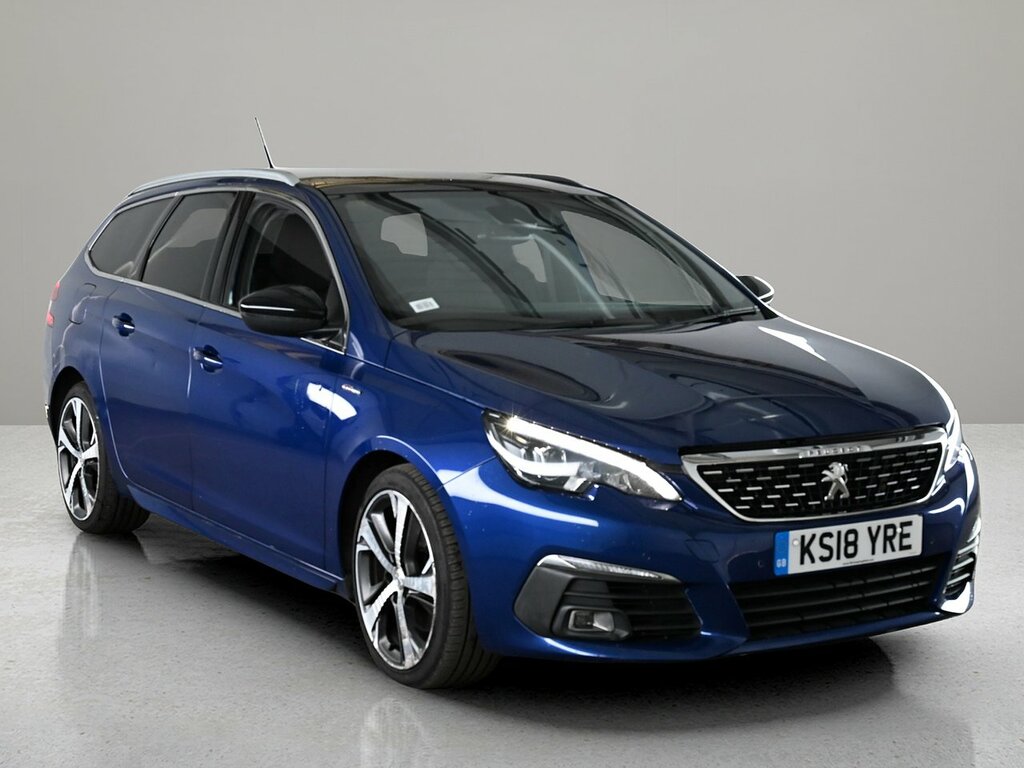Peugeot 308 SW 2.0 Bluehdi Gt Line Estate Euro Blue