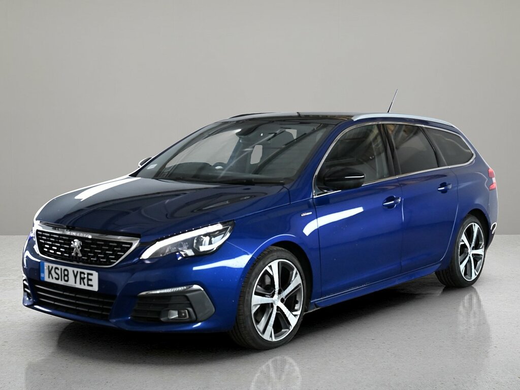 Peugeot 308 SW 2.0 Bluehdi Gt Line Estate Euro Blue #3