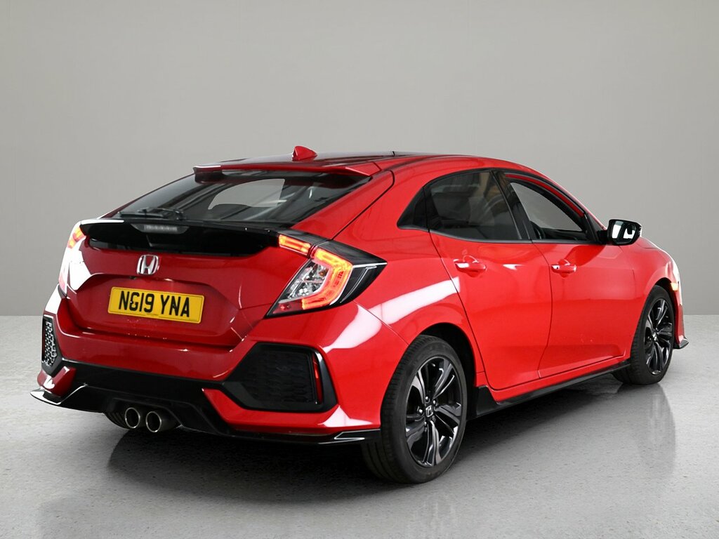 Honda Civic 1.5 Vtec Turbo Gpf Sport Hatchback Cvt Red #4
