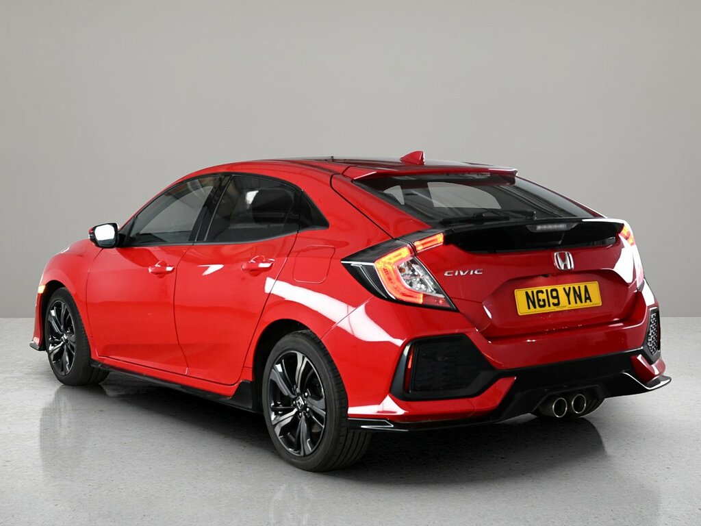 Honda Civic 1.5 Vtec Turbo Gpf Sport Hatchback Cvt Red #3